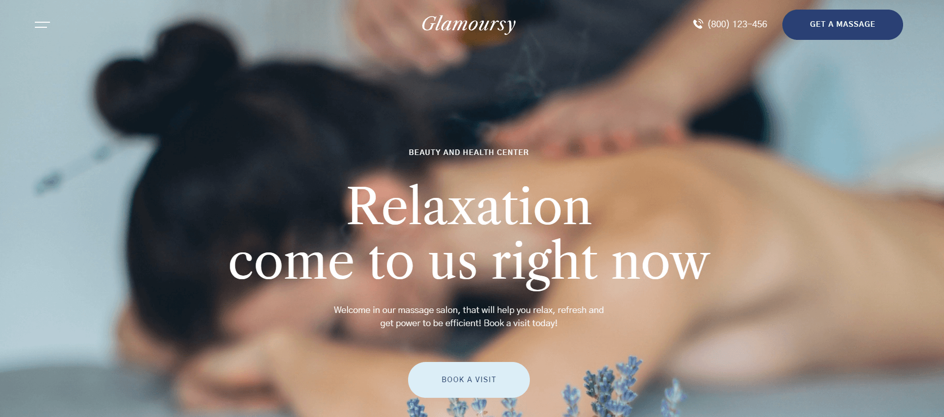 Projekt nowoczesnej strony www dla salonu masażu z zintegrowanym systemem rezerwacji terminów online