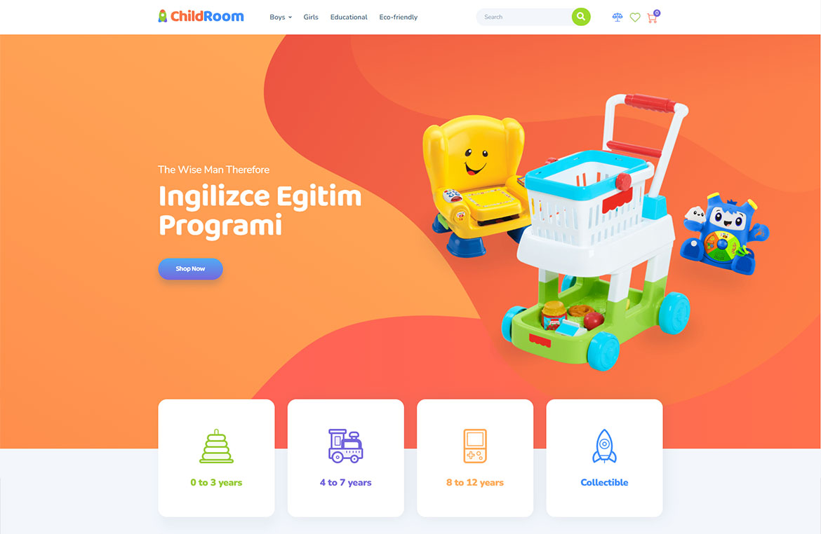 Projektowanie serwisów sprzedażowych: e-sklep z edukacyjnymi zabawkami dla dzieci i interaktywnymi akcesoriami