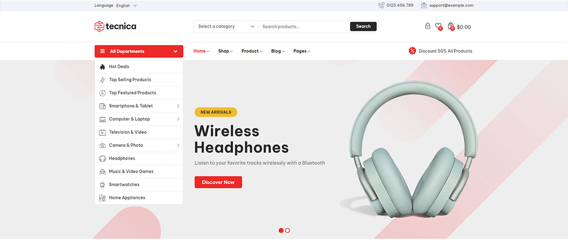 Projektowanie serwisów e-commerce z elektroniką użytkową, sprzętem komputerowym i audio