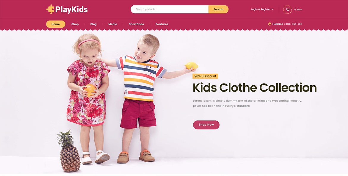 Budowa platform e-commerce: funkcjonalny sklep internetowy z letnią odzieżą dziecięcą i strojami dla dzieci