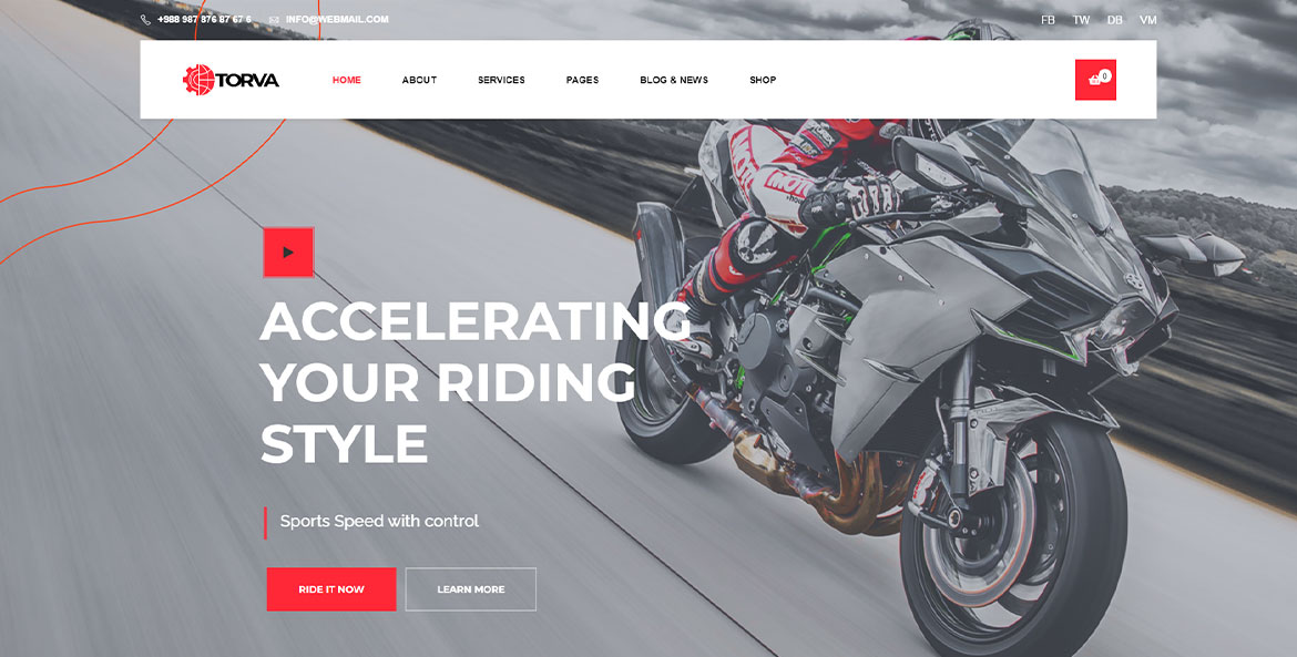 Uruchomienie specjalistycznego sklepu internetowego z częściami do motocykli sportowych