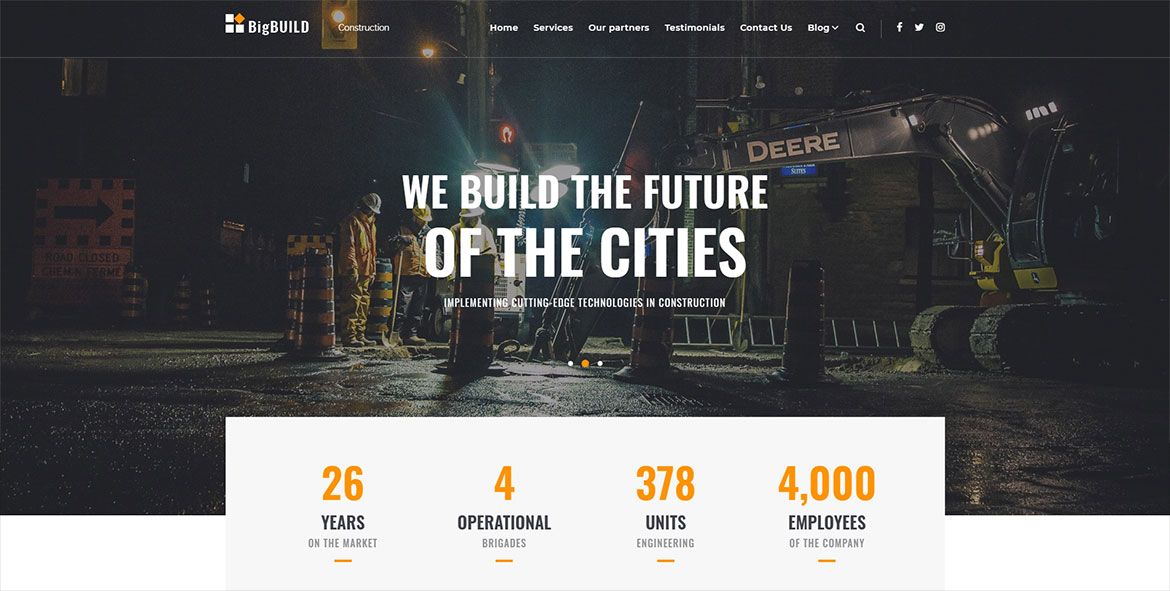 Projektowanie nowoczesnych stron www dla firm budowlanych