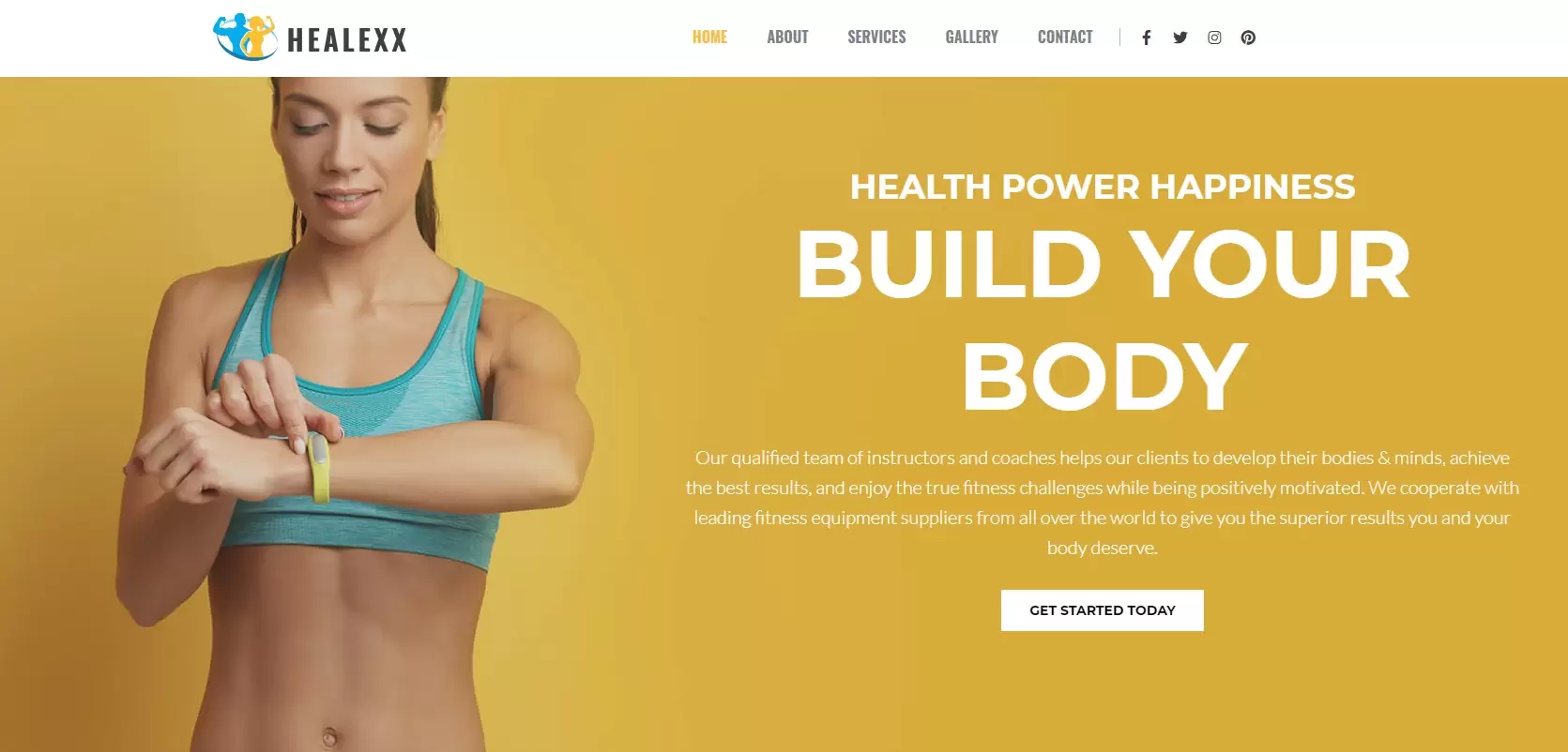 Realizacja nowoczesnego portalu z planami treningowymi dla klubu fitness