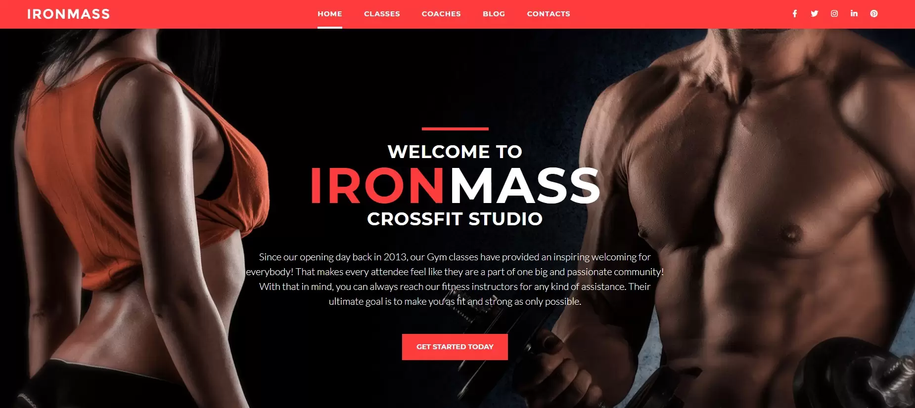 Projektowanie nowoczesnej strony internetowej dla studia crossfit