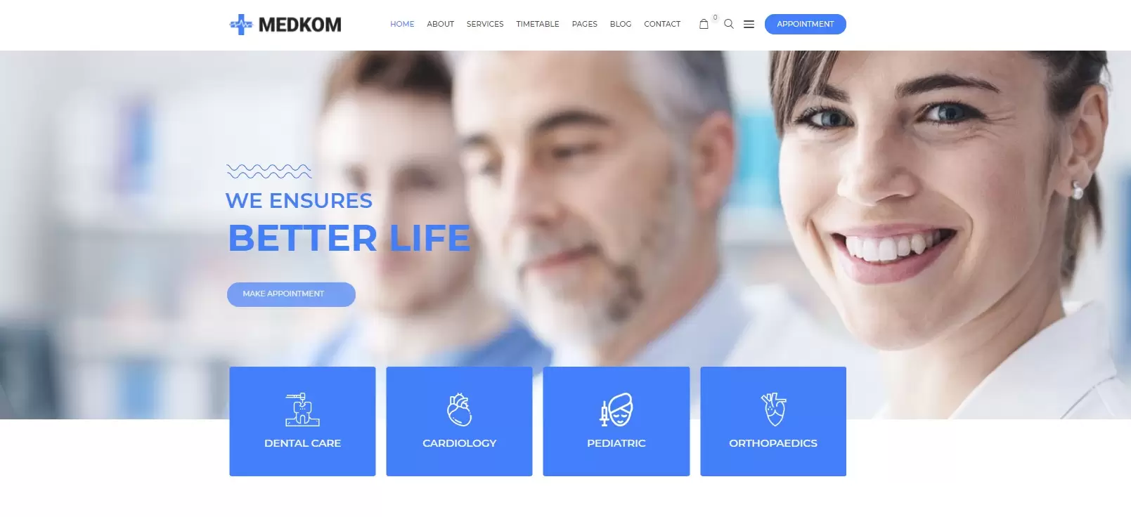 Projektowanie nowoczesnej strony internetowej dla kliniki Medkom