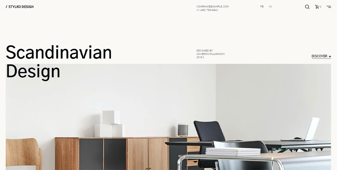 Konstruowanie funkcjonalnego serwisu e-commerce dla salonu mebli skandynawskich