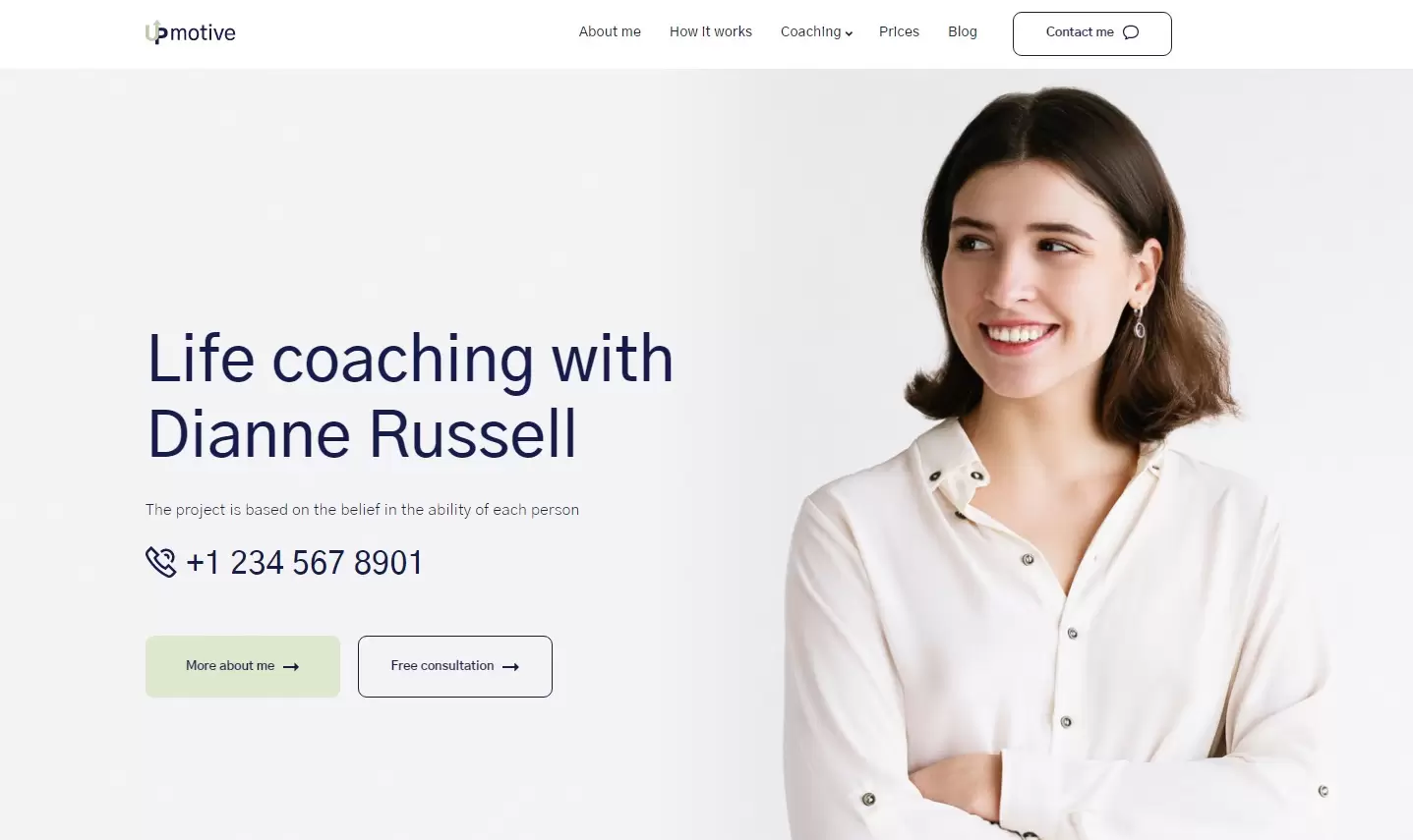 Integracja systemu rezerwacji wizyt online Calendly na stronie biznes coacha