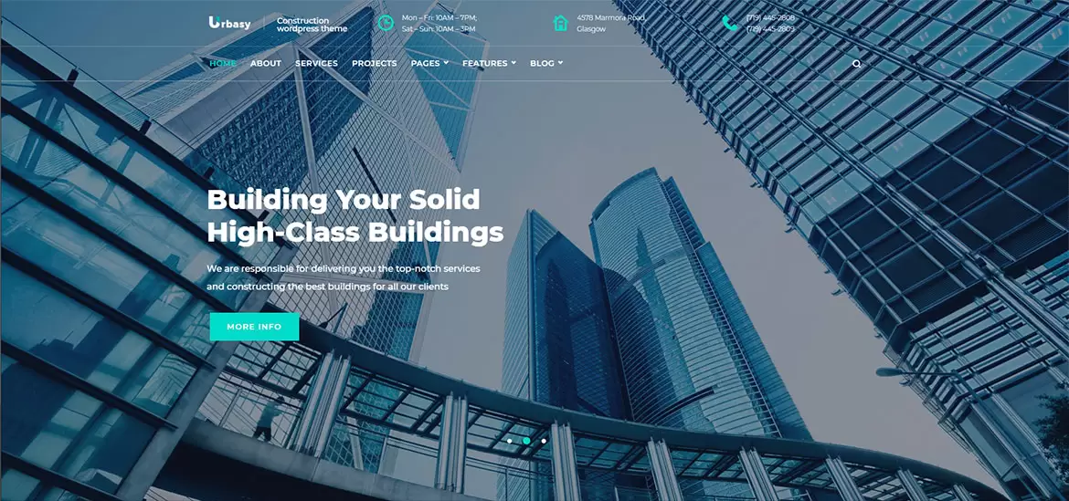 Profesjonalny redesign witryny deweloperskiej i budowlanej Urbasy