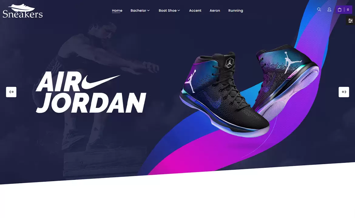 Kreowanie funkcjonalnych sklepów z ekskluzywnymi sneakersami Air Jordan.
